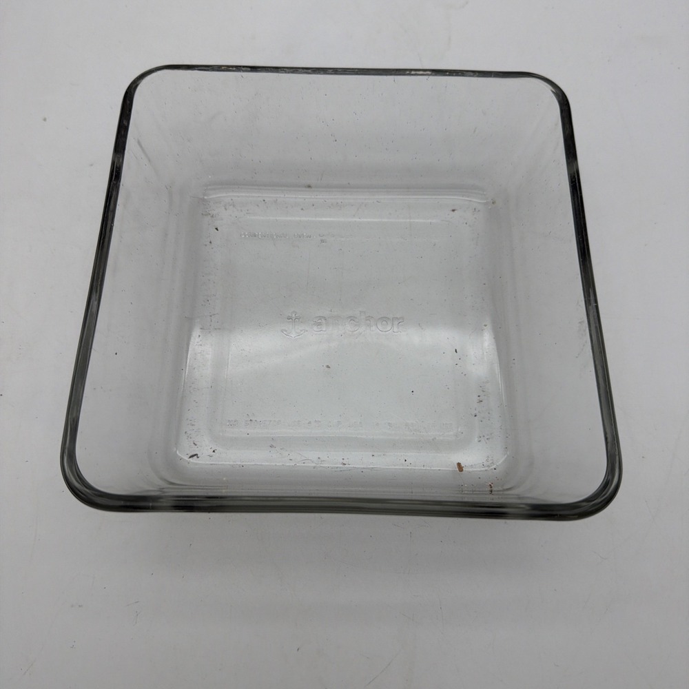 Anchor Hocking glass square pan